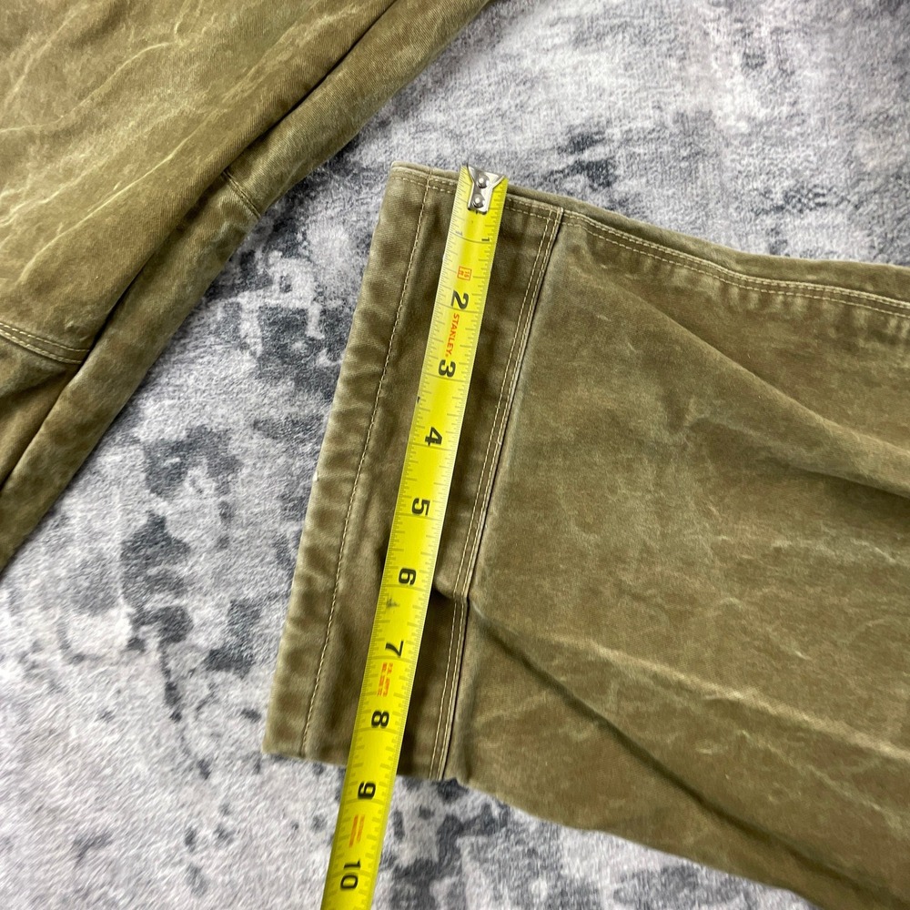 Kuhl Mens 40x32 Ryder Pants Khaki Patina Dye Distressed Outdoor Hiking Workwear - Picture 8 of 16